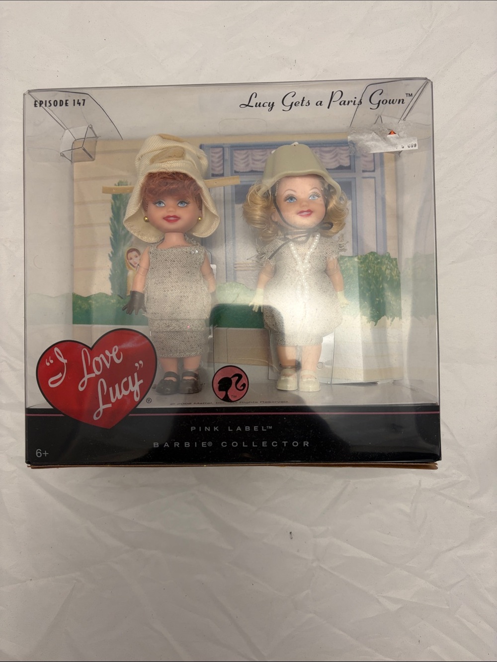 Mattel Barbie Collector I Love Lucy Doll Duo - Cream & White